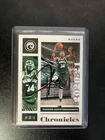 2020-21 Chronicles Giannis Antetokounmpo Signed Card In Person Milwaukee Bucks