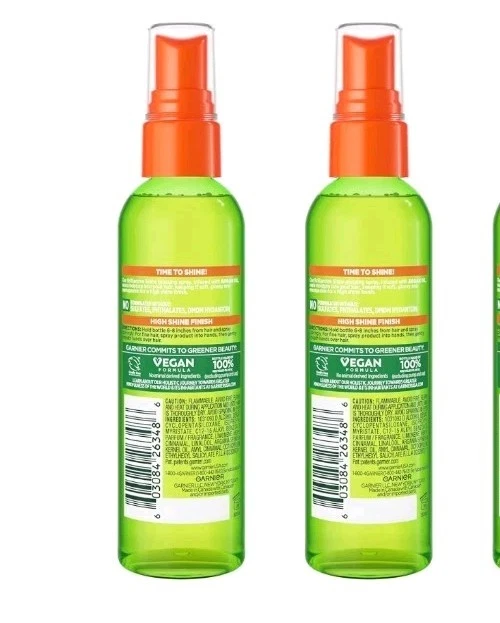 (Lote de 2) Garnier Fructis Estilo Brilliantine Brillo Spray, 3,0 fl oz  Foto 2 de 4