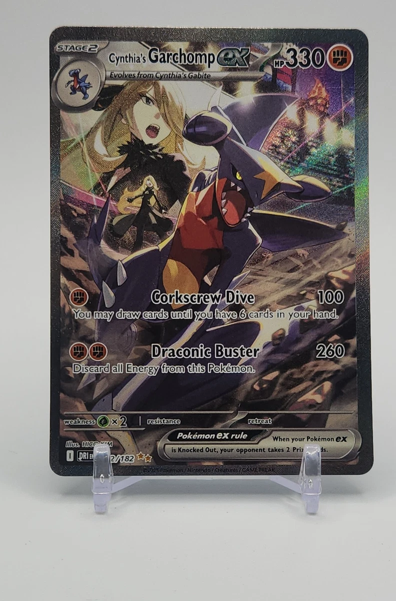 Cynthia's Garchomp Ex Pokémon TCG Cards for sale | eBay