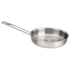 World Cuisine 1251428 11 in Stainless Steel Fry Pan
