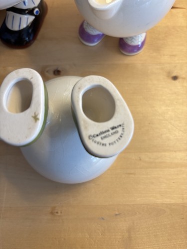 WALKING WARE TEEKANNE TEESERVICE CARLTON WARE - Kanne, 3 Tassen und eine Kanne - Bild 8 von 9