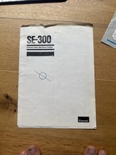 Sansui SE-300 Original Operating Instructions...