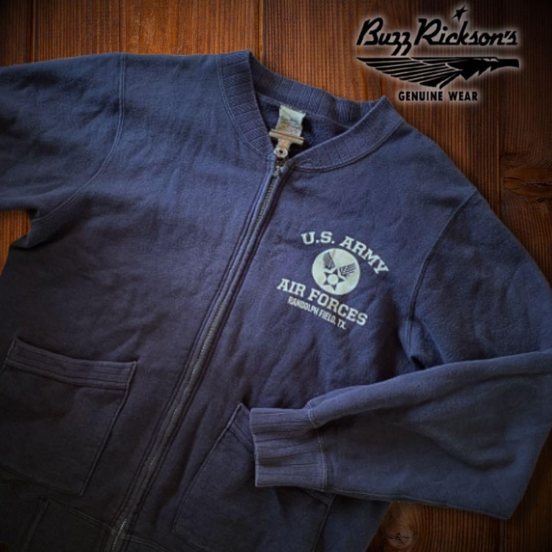 Old Feel  Buzz Ricksons Buzz Ricksons Full Zip Sw… - image 6