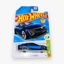 HOT WHEELS BLUE CADILLAC CELESTIQ HW EV 10/10 JJH49-N9C0J