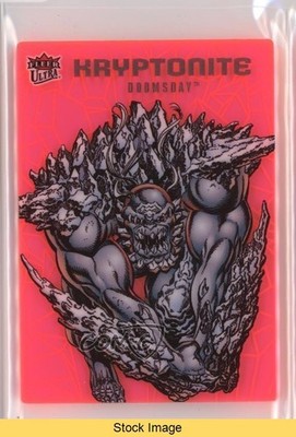 2026 Fleer Ultra Superman Kryptonite Red Doomsday #K-2 READ 0r46