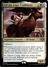 Selvala, Eager Trailblazer (231) M Outlaws of Thunder Junction NM MTG