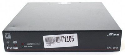 Extron XPA 2001-70V Xtra Power 70V 200W Audio Amp Amplifier; 6171105