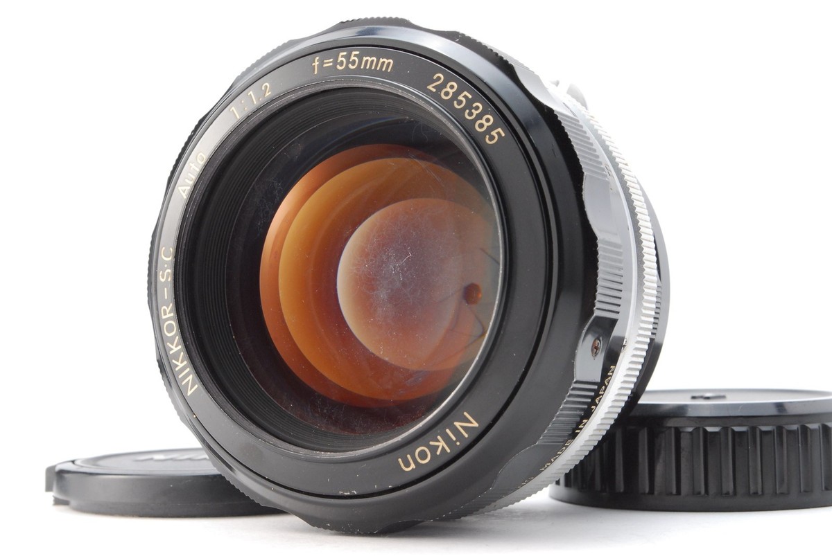 #510 ■良品■Nikkor-s.c AUTO 1:1.2 55mm NIkon NIKKOR-S.C Auto 55mm f/1.2 Non-Ai 