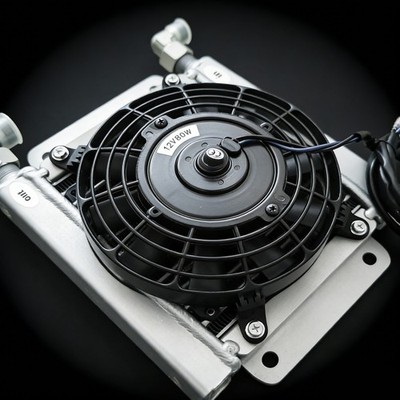 Radiator Plus Hydraulic Fan For AGT Mini Excavators 1-1.8 Ton Cooler Breeze NEW