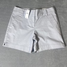 LOFT The Riviera Short Light Blue Chino 6 Inch Inseam Size 2 NWT