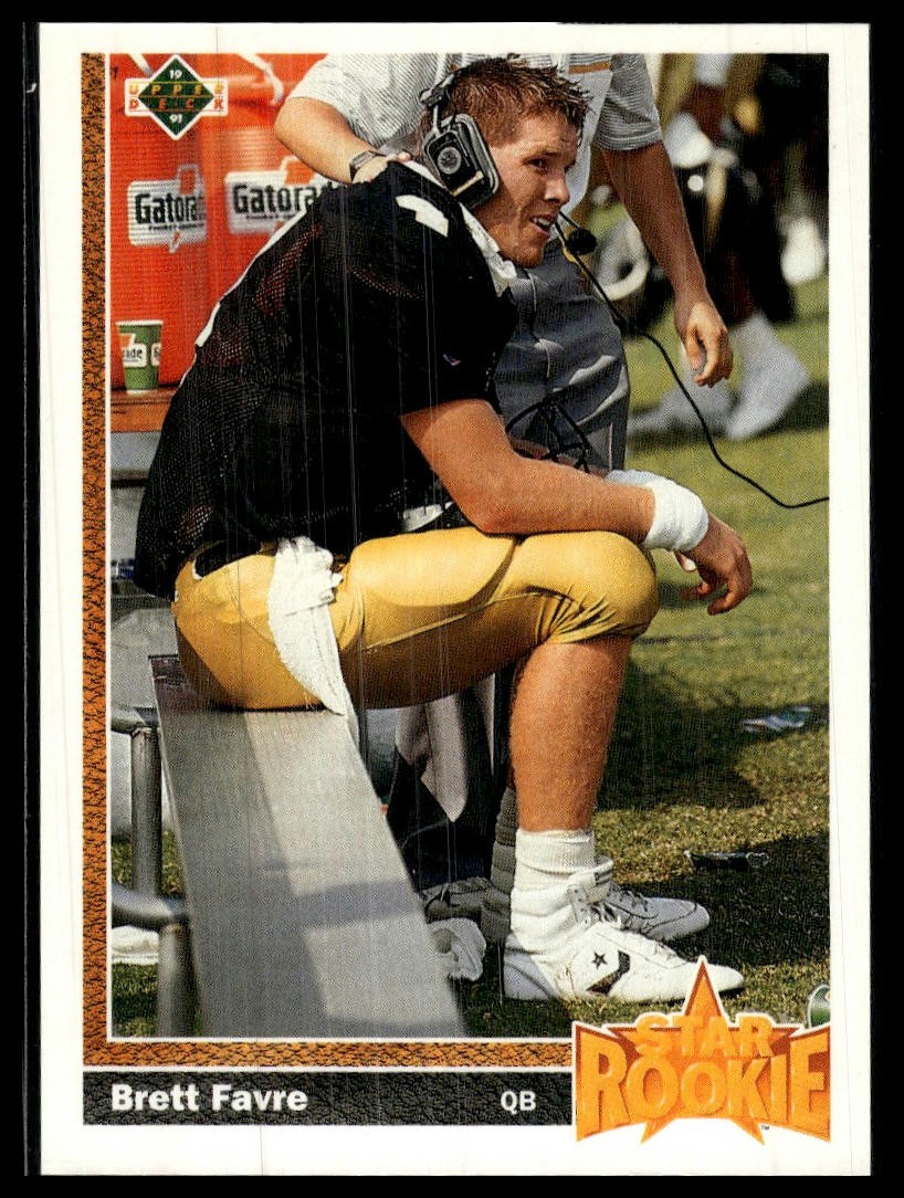 1991 Upper Deck #13 Brett Favre Rookie Rookie