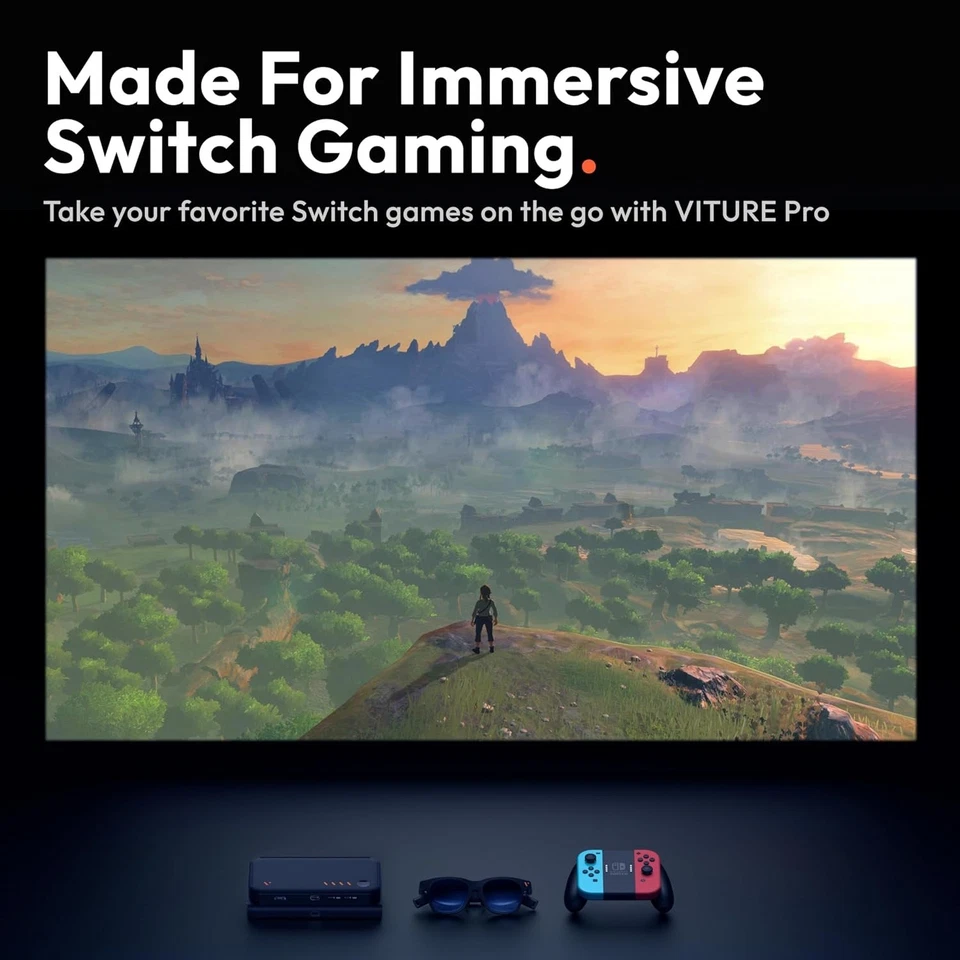 Pro Mobile Dock XR Display HDMI USB-C Switch 2 PS Cooperativo 2D 3D Transmisión Juegos Foto 3 de 4