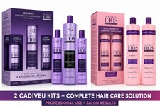 Cadiveu Plastica dos Fios hair straightening treatment  shampoo and conditioner