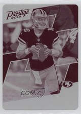 2018 Panini Prestige Printing Plate Magenta 1/1 Jimmy Garoppolo #199 0j6m