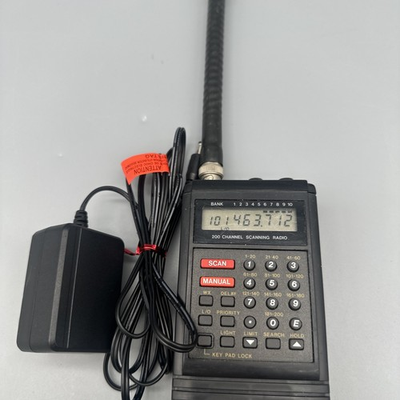 #ad Uniden Bearcat BC200XLT 200 Channel Radio Scanner Unit Works With Power Cord $50.99