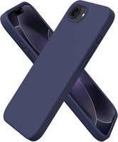 HandyhüLle Silikon Dunkelmarine 6,1 Zoll FüR Iphone 17E 16E SchutzhüLle