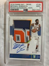 Mitchell Robinson Patch Autograph National Treasures RPA On Card Auto FOTL /20