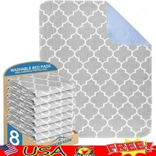 Waterproof Bed Protector Incontinence  Bedwetting Washable Reusable Pad New