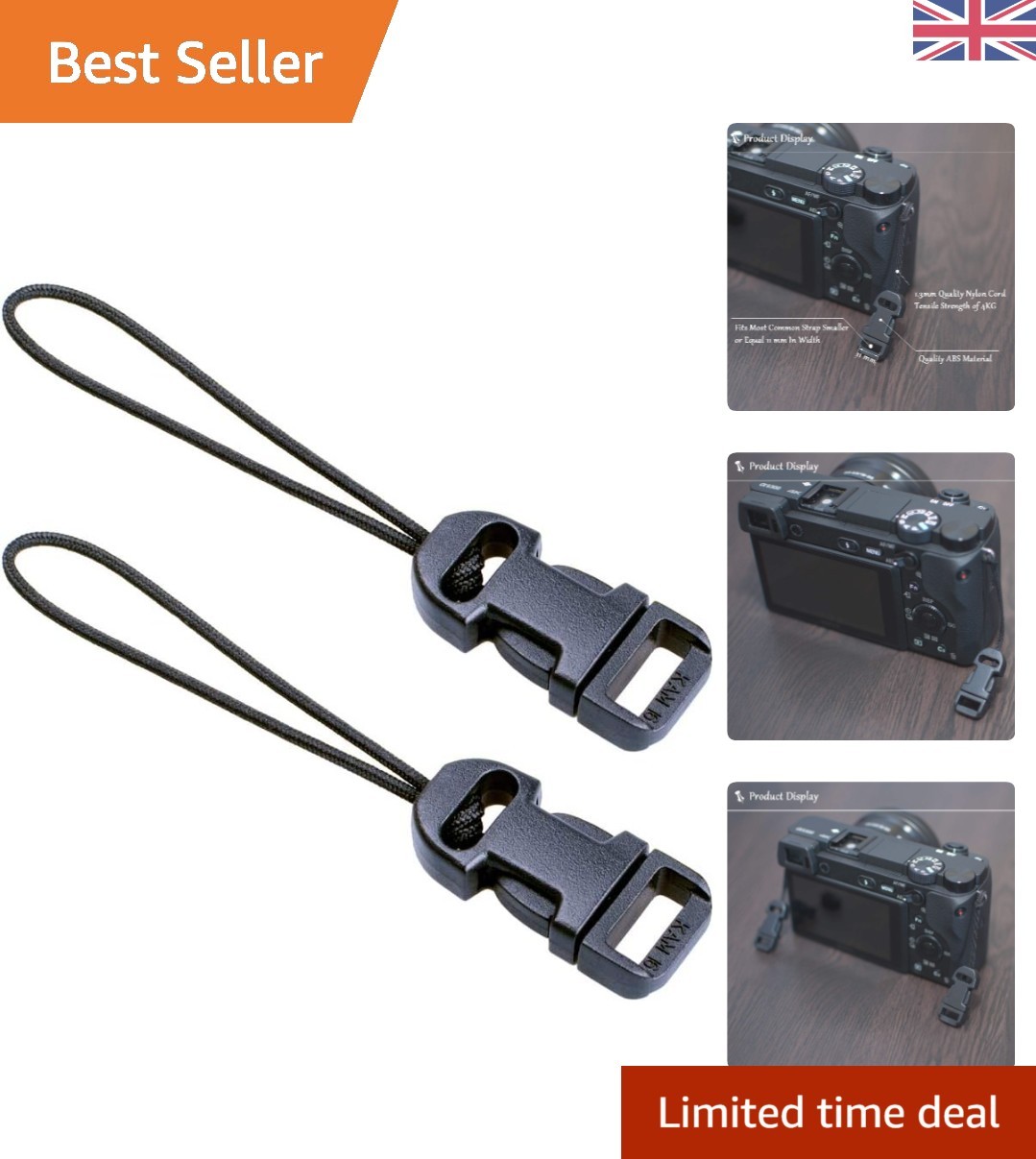 Camera Strap Connector, Shoulder Neck Strap Clip Adapter Quick Release QD Loo...