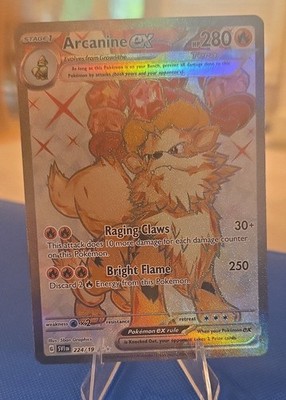 Arcanine ex 224/198 SV01: Scarlet & Violet Base Set Holo