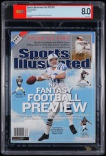 Sports Illustrated July 25 2005 Peyton Manning PSA 8.0 Newsstand Colts