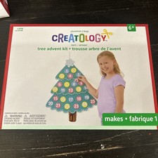 Creatology Christmas Tree Advent Kit Craft Set For Kids Age 6 New in Box
