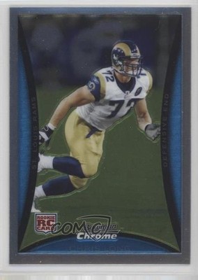 2008 Bowman Chrome Silver 154/199 Chris Long #BC108 Rookie RC 4g8