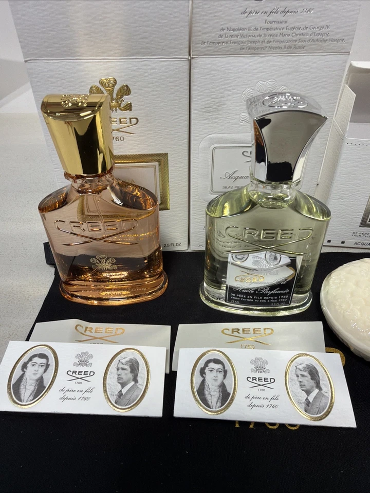 CREED ACQUA FIORENTINA/ PERFUMED OIL /SOAP GIFT SET  75ml 100%AUTHENTIC - Image 3 of 4