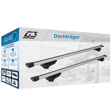 Für Dacia Duster 11.2023 - jetzt G3 Dachträger Clop airflow Aluminium silber NEU