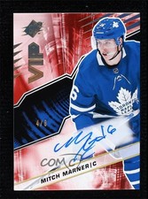 2018-19 SPx VIP SPx Auto Tier C 4/8 Mitch Marner #VIP-MM Auto 2d8