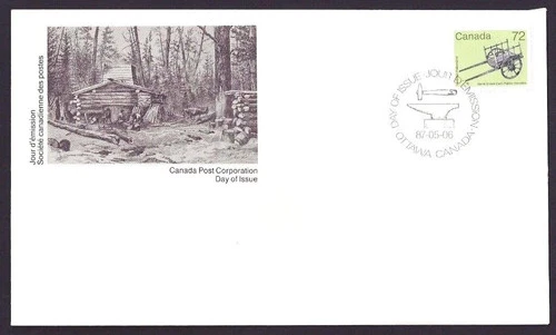 CANADA 1987 HERITAGE ARTIFACTS DEFINITIVES #1083 FIRST DAY COVER !! M285