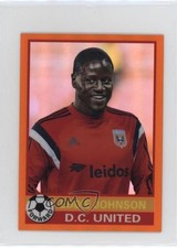 2014 Topps Chrome MLS 76-77 Design Orange Refractor 74/75 Eddie Johnson 0b0g