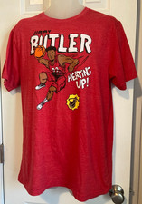 NBA Miami Heat Jimmy Butler #22 Red T-Shirt Men’s Size Large 