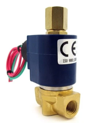 EHCOTECH 1/4" Solenoid Valve 3-WAY 12VDC, 12-volt DC inlet/outlet/exhaust air etc B30V