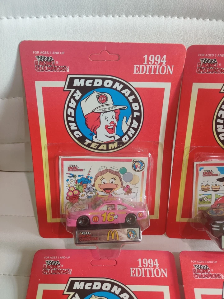 1994 Racing Champions McDonald's McDonaldLand Racing Team 1/64 Scale SET (4) - Image 2 of 4