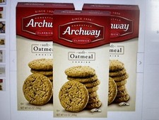 Pack of 3 - Archway Classics Cookies, Soft Oatmeal, 9.5 Oz