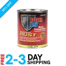16 Fl Oz Waterproof Anti-Rust Paint - Protects Metal with Semi-Gloss Finish