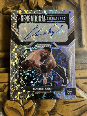 DAMON KEMP 2023 WWE Prizm Undercard Disco Sensational Signatures No. SN-DKP