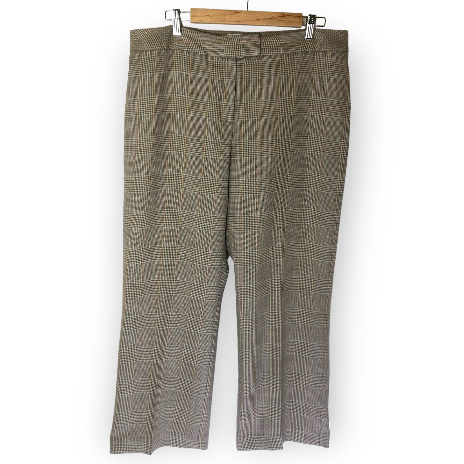 Pendleton Vintage plaid dress pants size 14 Tan P… - image 9