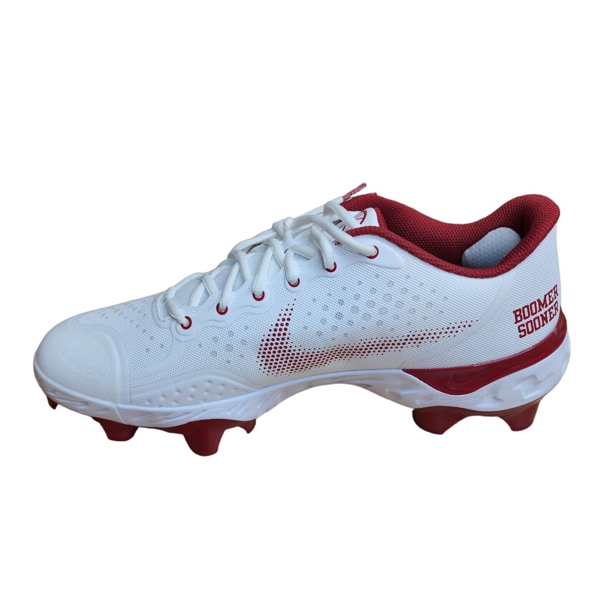 Nike Alpha Huarache Elite Oklahoma Sooner Baseball Cleats 