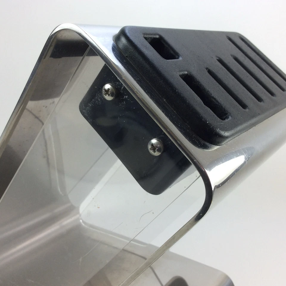 WMF Design Messerblock Edelstahl unbestückt - Bild 3 von 4