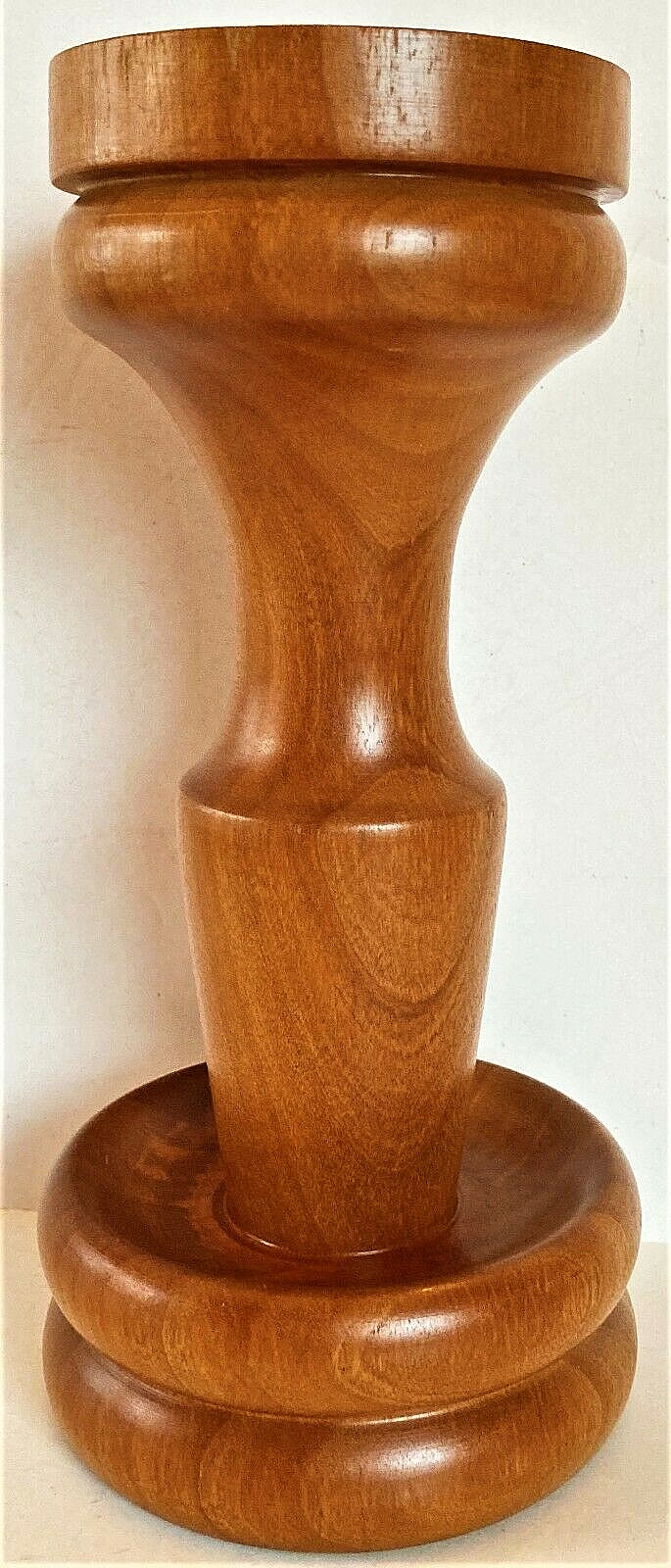 CHERRY WOOD BETTY, CRUSIE, FAT, GREASE LAMP STAND OR 'TIDY' MADE BY ME IN  2005
