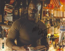 MIKE COLTER SIGNED AUTHENTIC 'LUKE CAGE' 8X10 PHOTO F w/COA JESSICA JONES ACTOR 
