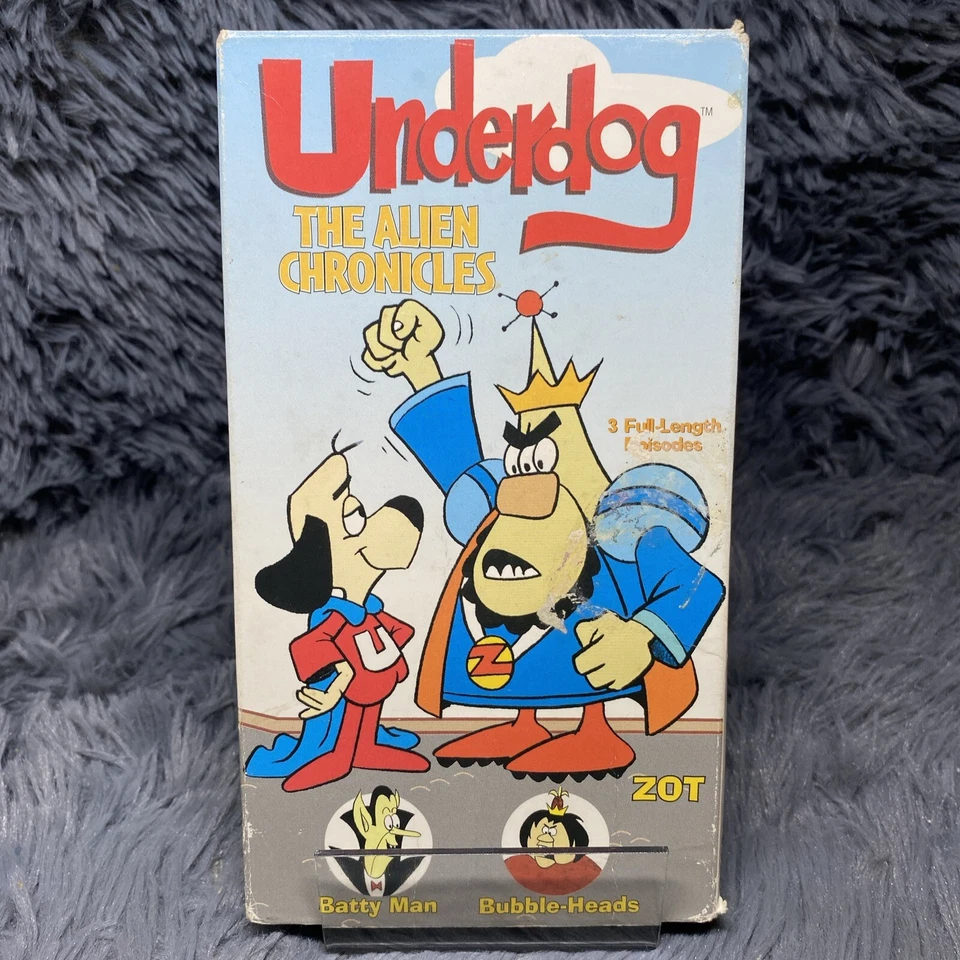 Underdog The Alien Chronicles VHS Tape 2001 Animated Sony Wonder 3 Episodes Show - Image 2 of 4
