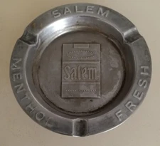 Vintage Salem Menthol Metal Ashtray
