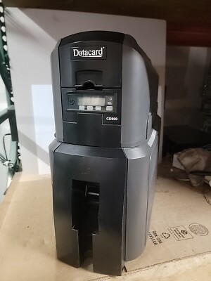 Datacard CD800 CLM ID Card Printer Embosser With Inline Lamination Module 