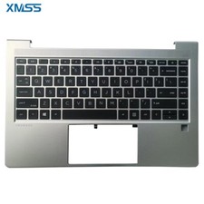 New Laptop US Palmrest Upper Cover Keyboard With Backlit For HP ProBook 445 G10