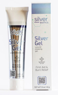 Silver Infused Wound Dressing Gel - 1.5 oz