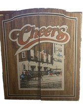 Cheers Wood Dartboard Cabinet