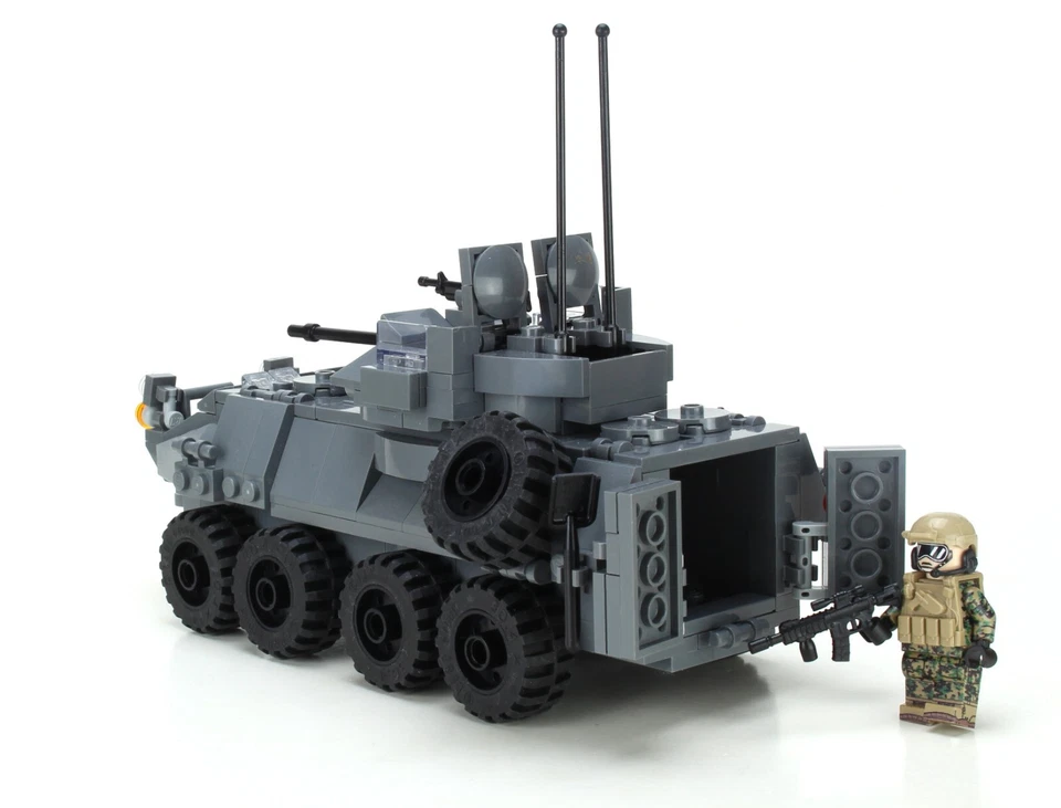Marine LAV-25 Military Armored Vehicle made with real LEGO® bricks - Image 4 of 4